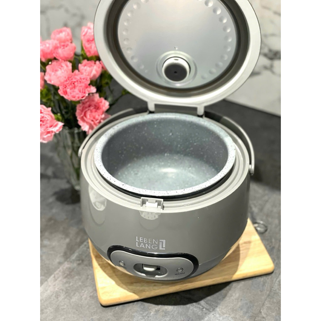 Nồi Cơm Điện 1.2L LEBENLANG LBL0589 – Nồi Cơm Mini Chống Dính, Gia Nhiệt 4 Chiều, Công Suất 500W
