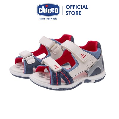 Sandal tập đi trẻ em Chicco Felce trắng