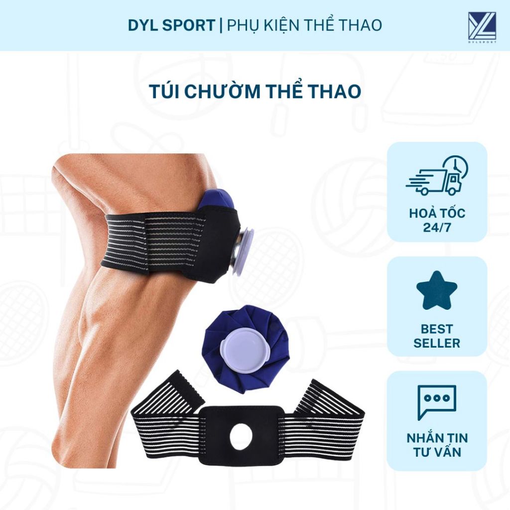 Túi chườm thể thao hỗ trợ giảm sưng | Túi chườm đá, chườm nóng