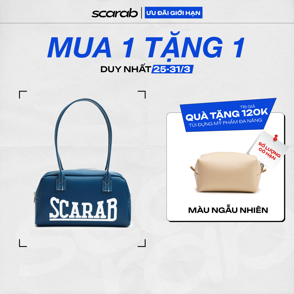 Scarab - Túi đeo vai da simili thời trang StrapX Shoulder Bag