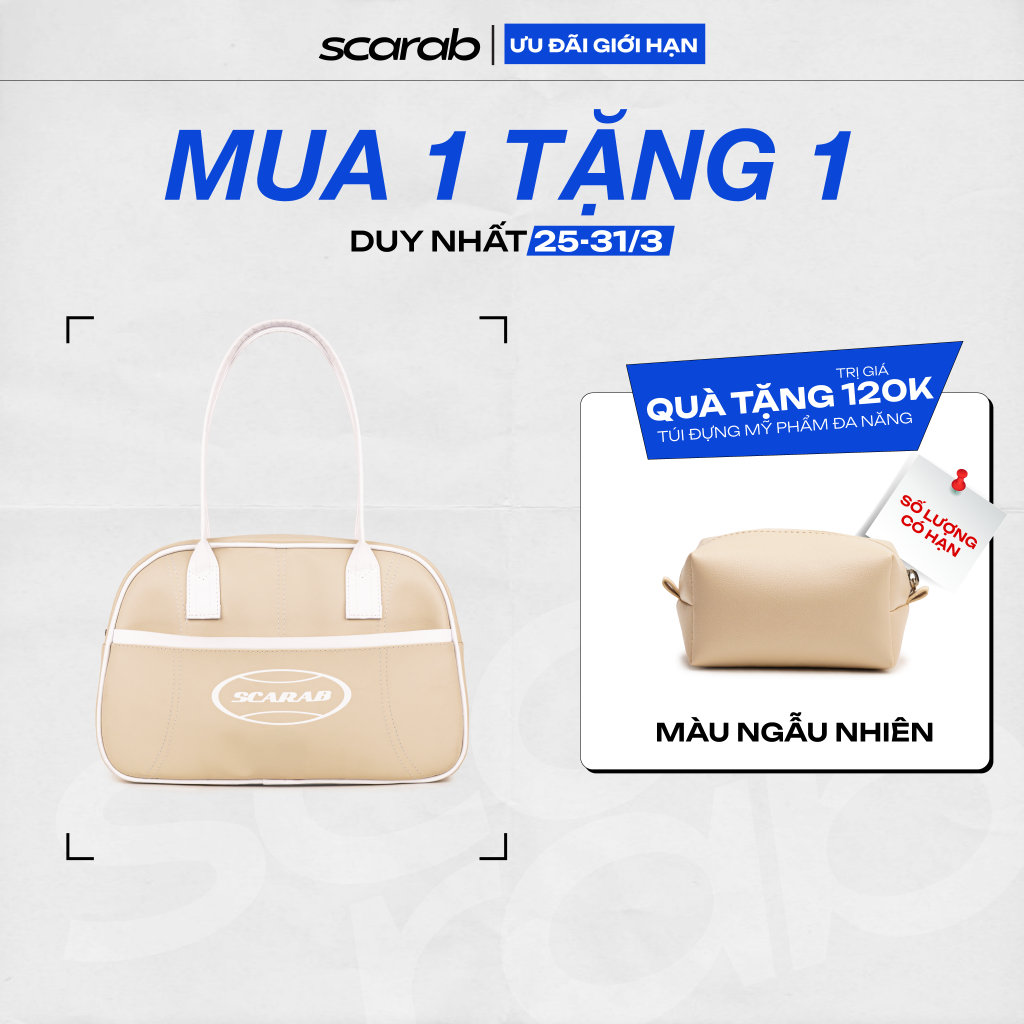 Scarab - Túi đeo vai thời trang thể thao Unisex Simili Bmax Box Bag