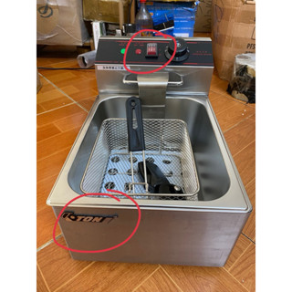 BẾP CHIÊN NHÚNG ĐIỆN CHĨNH HÃNG ETON 6 LÍT ( BẢO HÀNH 1 NĂM )