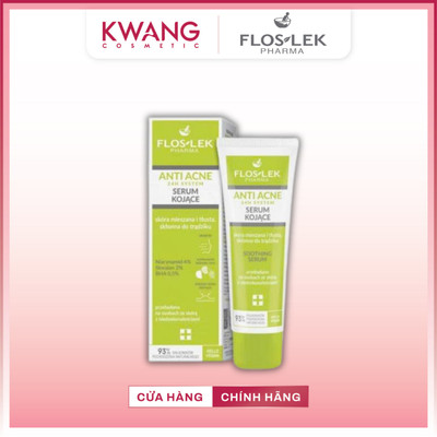 Serum Floslek Anti acne 24h System làm dịu da dành cho da dầu và hỗn hợp