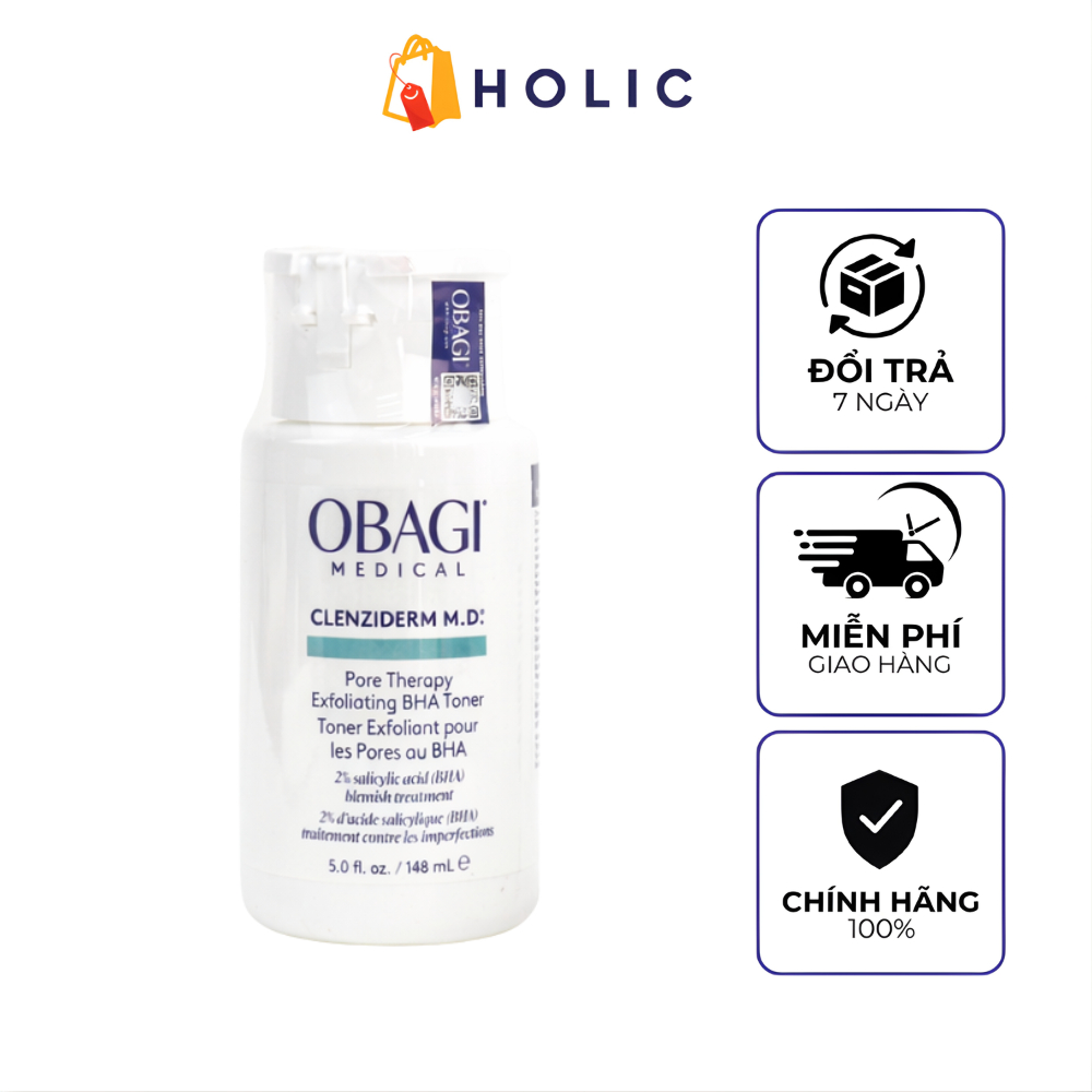 Toner BHA OBAGI Medical Clenziderm M.D Pore Therapy Exfoliating BHA 148mL