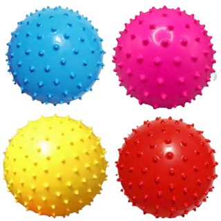 COMBO SỈ 10 TRÁI BANH,QUẢ BÓNG CAO SU GAI NHẸ,MỀM SIZE 20-22CM