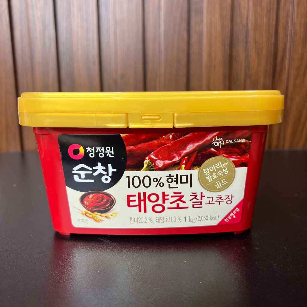 Tương Ớt Gochujang Gold Daesang Hàn Quốc 1KG – Tương Ớt Lên Men Chuẩn Vị, Nấu Tokbokki, Ướp Thịt, Lẩ