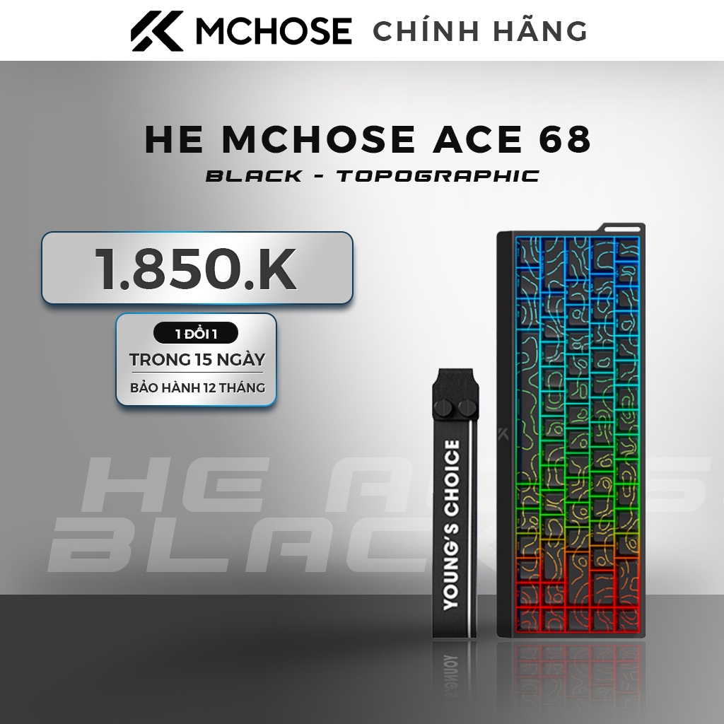 Bàn phím cơ HE MCHOSE Ace 68