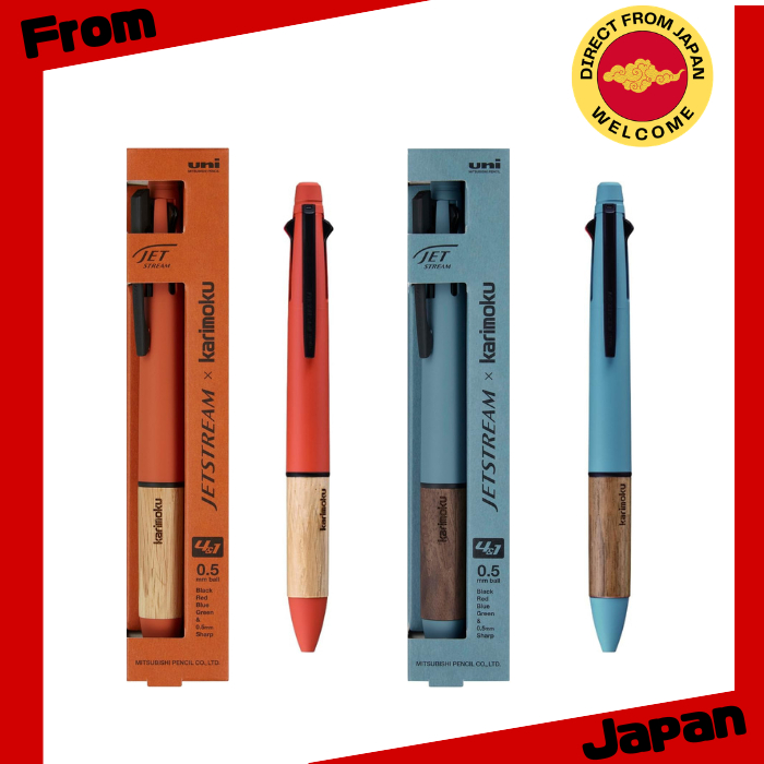 Bút đa năng Jetstream x Karimoku 4&1 [Direct from Japan]