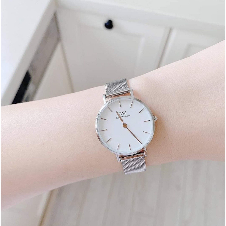 [Authentic] Đồng Hồ Nữ DW Classic Petite Sterling White Chính Hãng DW's Watch Saigon