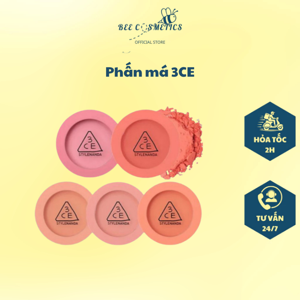 Phấn Má Hồng 3CE MOOD RECIPE FACE BLUSH Phấn Má 3CE - Bee.Cosmetics