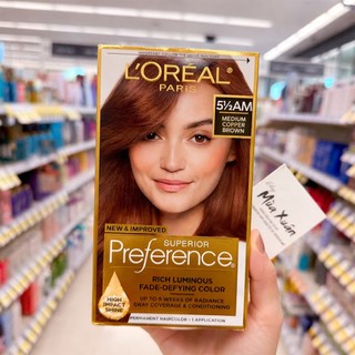 [HÀNG MỸ] [NHIỀU MÀU] Nhuộm tóc L'Oréal Superior Preference