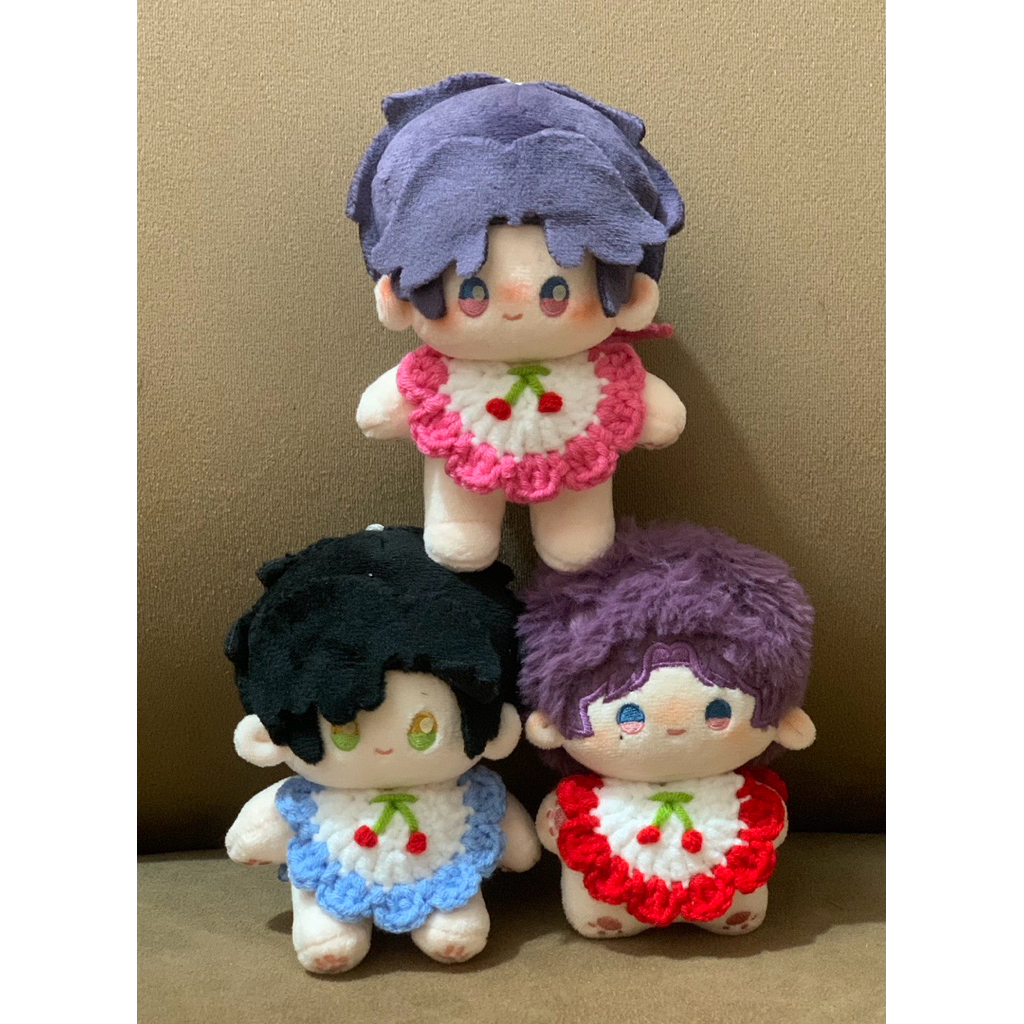 Outfit doll- Yếm cherry cho doll 10cm