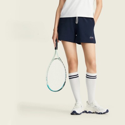 Quần Short Thể Thao Nữ Li-Ning Sweatpick Thời trang/Sportlife AKSW206-3V (Ghép bộ Áo AHSWA82-1V)