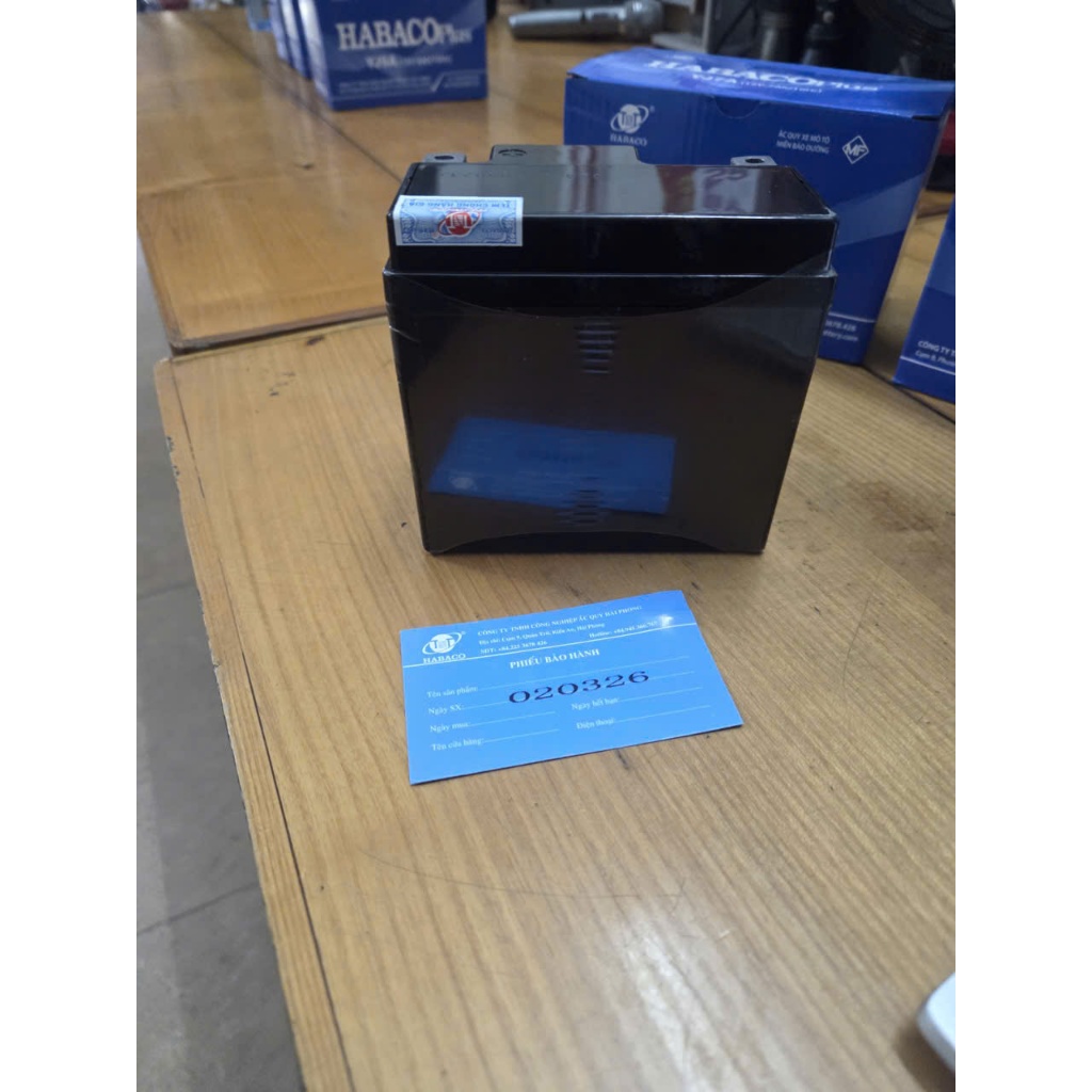 Bình xe máy 6Ah lắp xe Vision,Lead,Sh150,Airblade150…