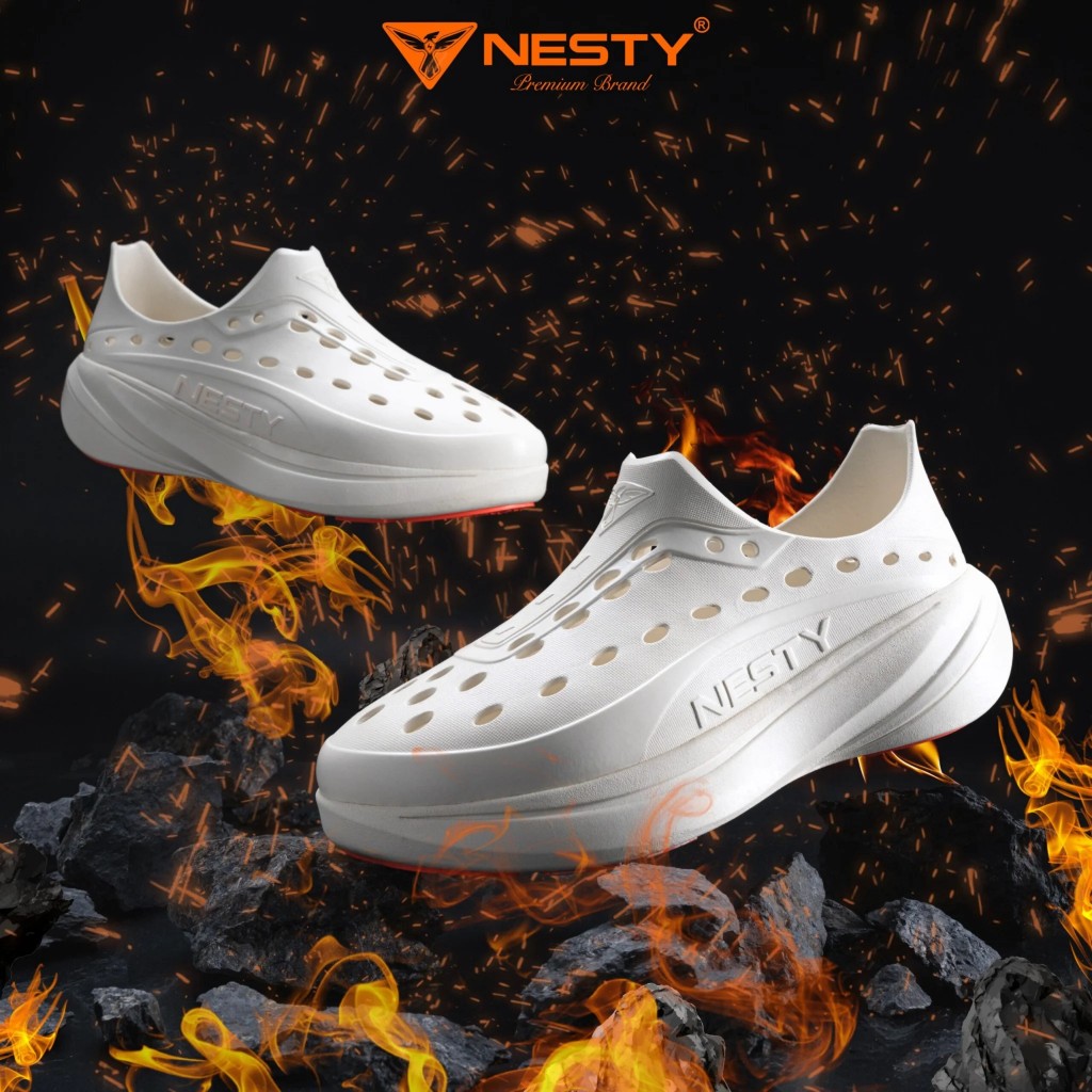 Giày nhựa EVA Cao Cấp NESTY-NE27, Thoáng Khí, Chống Trơn Trượt
