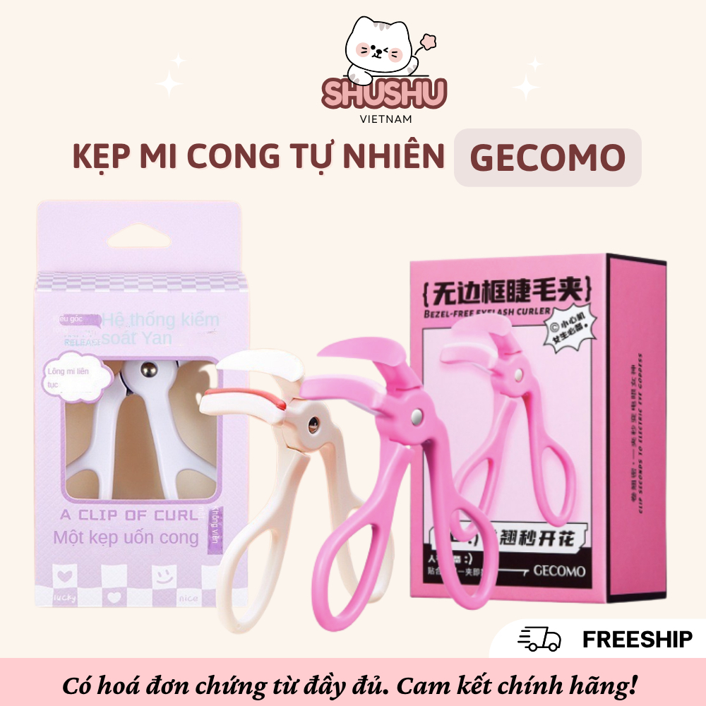 Kẹp Bấm Mi GECOMO  Dành Cho Người Mới Học Makeup Dụng Cụ Bấm Mi Trang Điểm Mắt SHUSHU VIETNAM