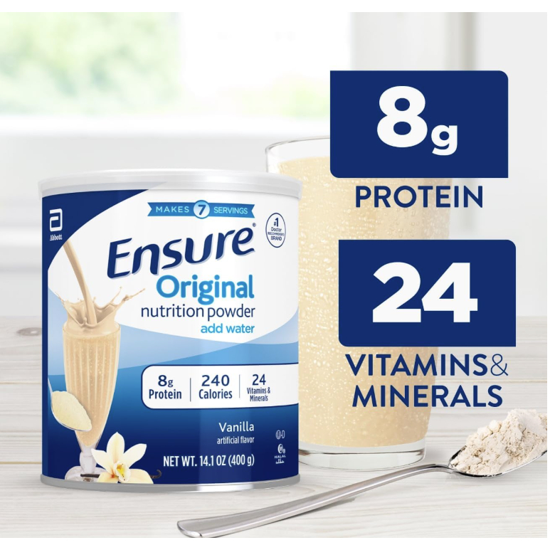 Sữa Bột Ensure Mỹ Original Nutrition Powder 400g