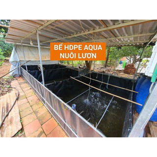 [Dày 0,3mm, 0,5mm] Bể bạt HDPE Phú Sơn nuôi cá, ốc, lươn, Bạt bể tiện lợi, bền bỉ, phù hợp nuôi thủy hải sản