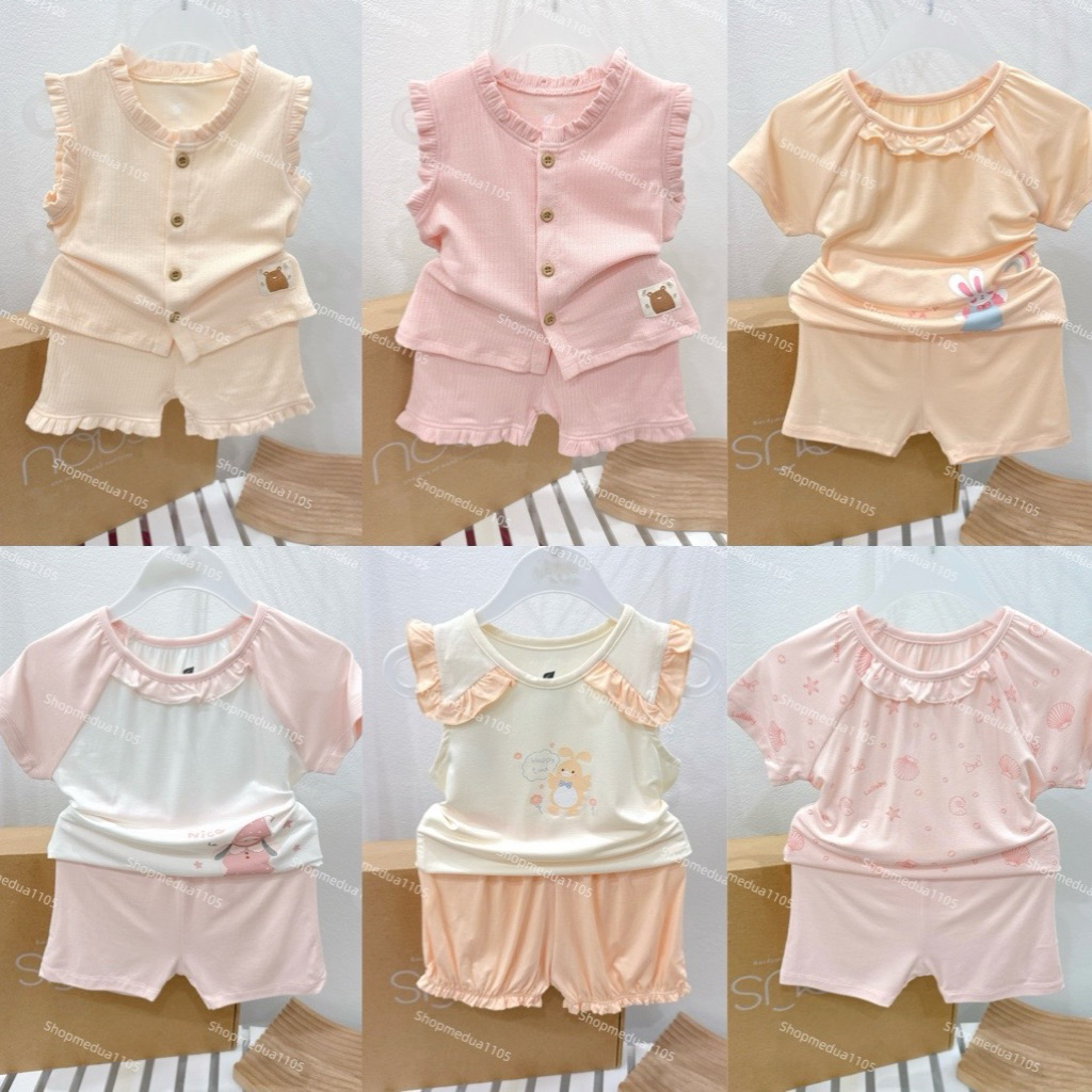 [LULLABY] Bộ cộc tay hãng lullaby chất petit