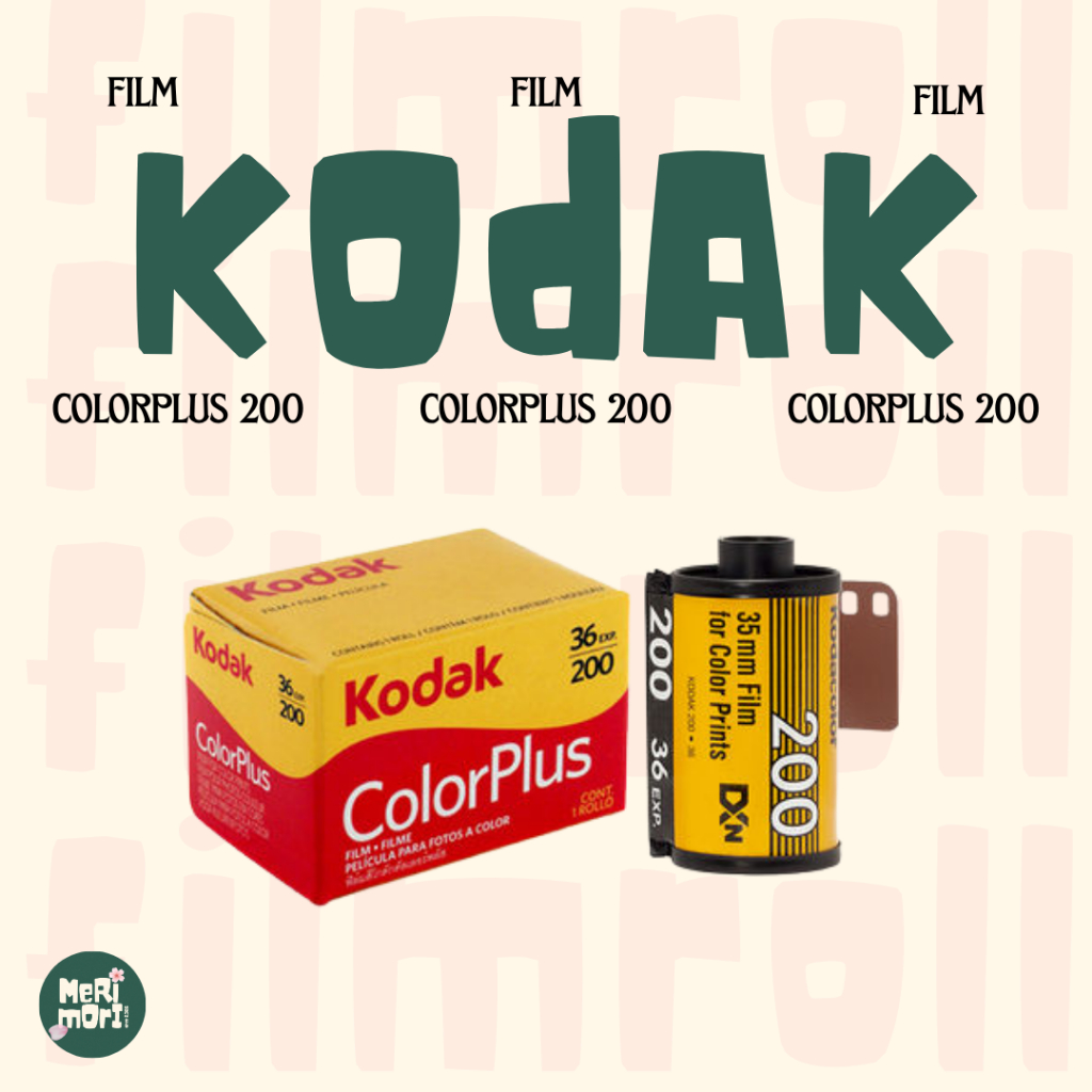 [merimori] Cuộn Film Kodak ColorPlus 200 35mm ISO 200 – Film Màu Giá Tốt, Dễ Chụp Cho Người Mới