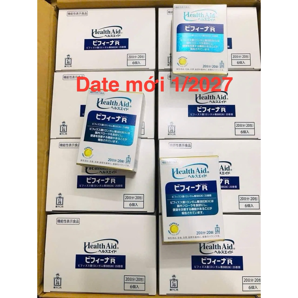 [Auth-date xa] Hộp đựng 30 gói Men vi sinh S nhật bản nội địa date mới (bifina)