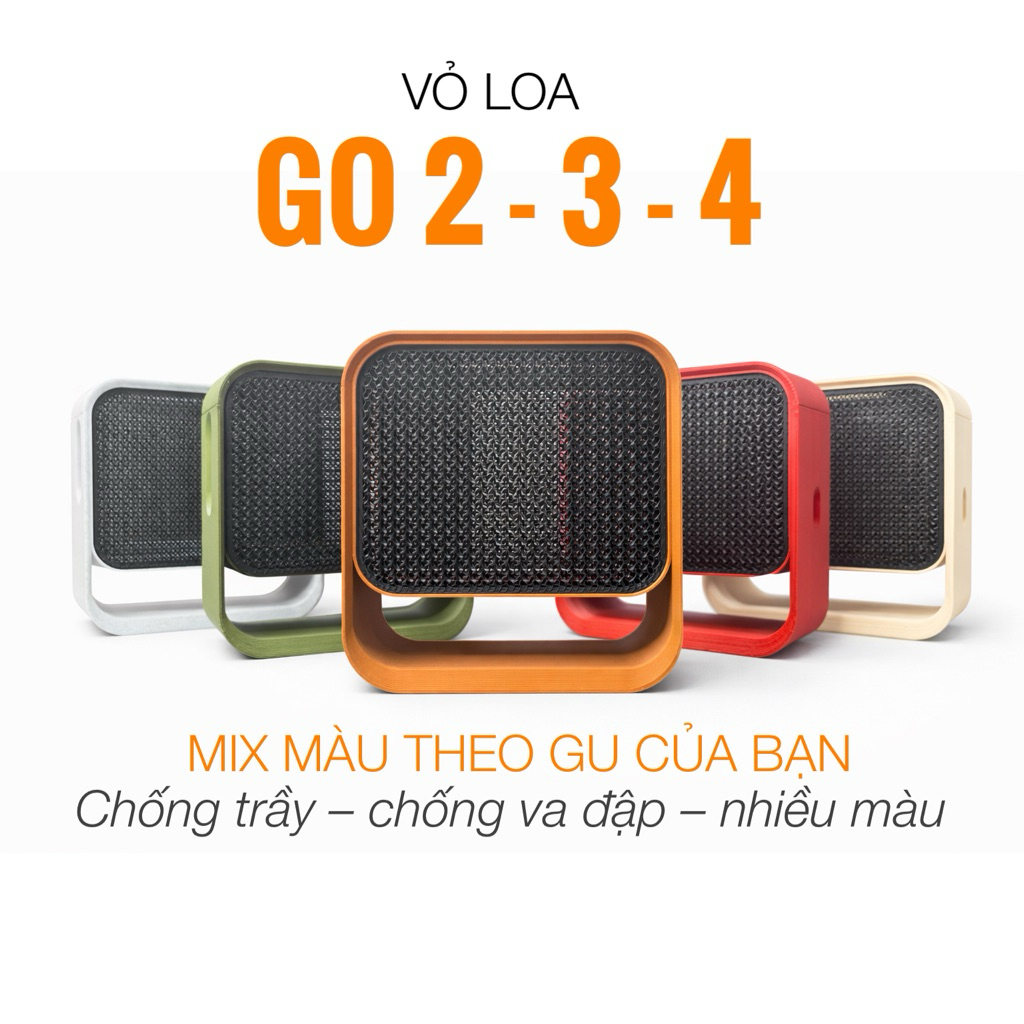 Vỏ loa JBL GO2/GO3/GO4 – Ốp bảo vệ loa bluetooth, chống trầy, nhiều màu