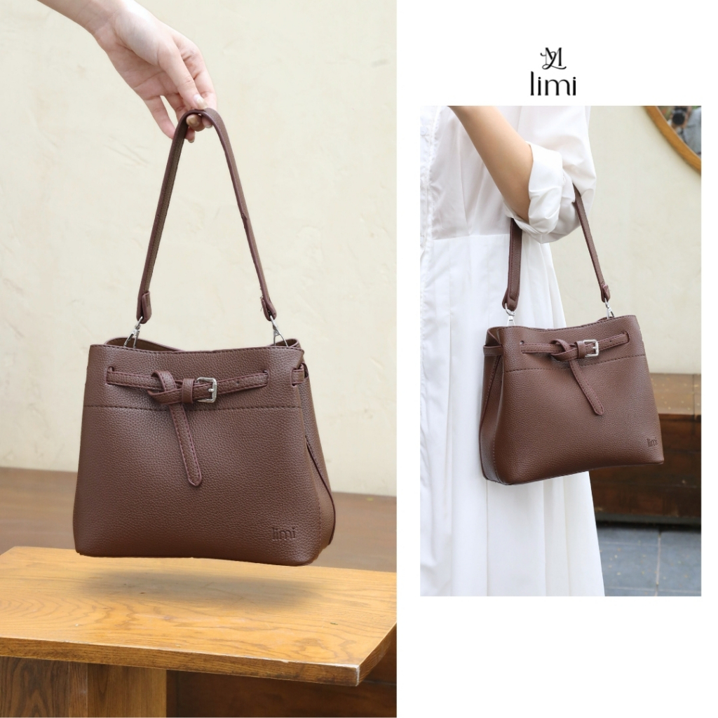 [DEAL MỞ BÁN] Túi xách nữ đeo vai LIMI (3 màu) tote da mini nhỏ xinh xách tay trẻ đi chơi LUCY | BigBuy360 - bigbuy360.vn