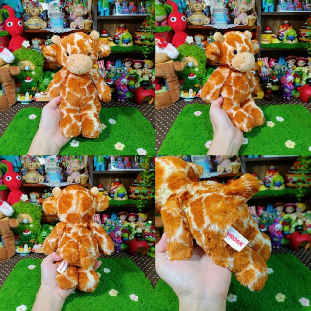 [MS85] Gấu bông hươu cao cổ AURORA 25cm lông siêu mượt