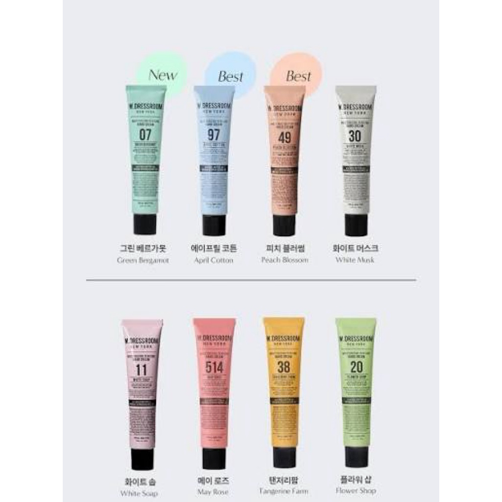 Kem tay nước hoa W.Dressroom