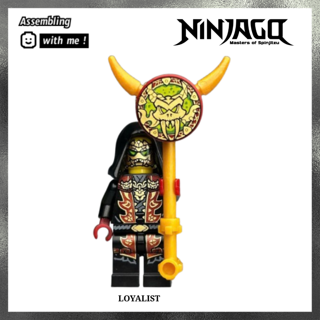 Đồ chơi lắp ráp Minifigure Ninjago nhân vật phản diện Loyalist - Dragon Rising 4
