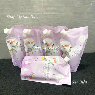 Combo 5 túi nước giặt Aiko Baby cho bé (600g/ túi)