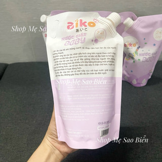 Combo 5 túi nước giặt Aiko Baby cho bé (600g/ túi)