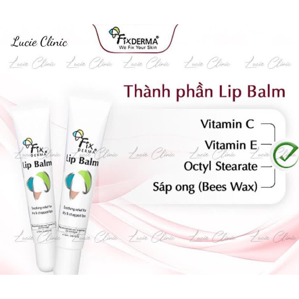 💫 Son dưỡng môi FIXDERMA Lip Balm (Tuýp 15ml) 💫