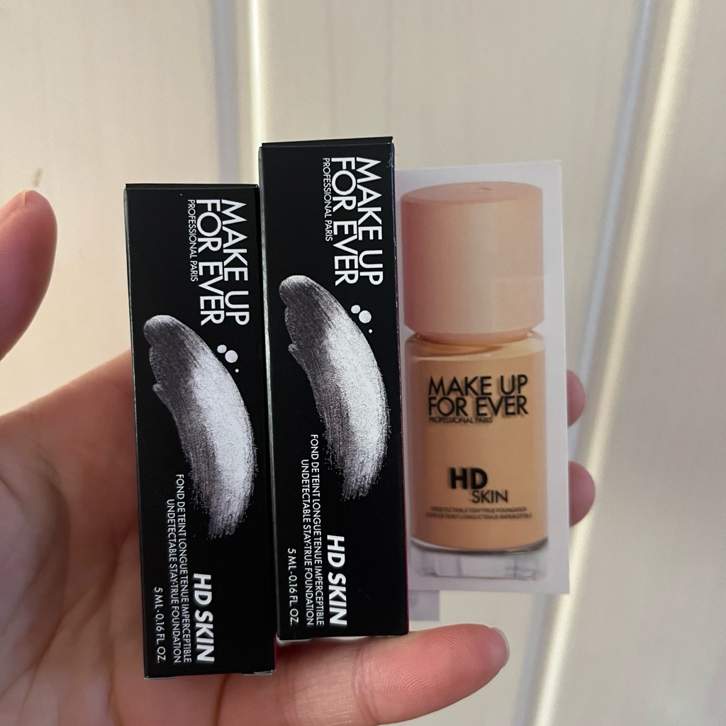 Kem nền makeup forever nắp be tone 1R02 fullbox 5ml