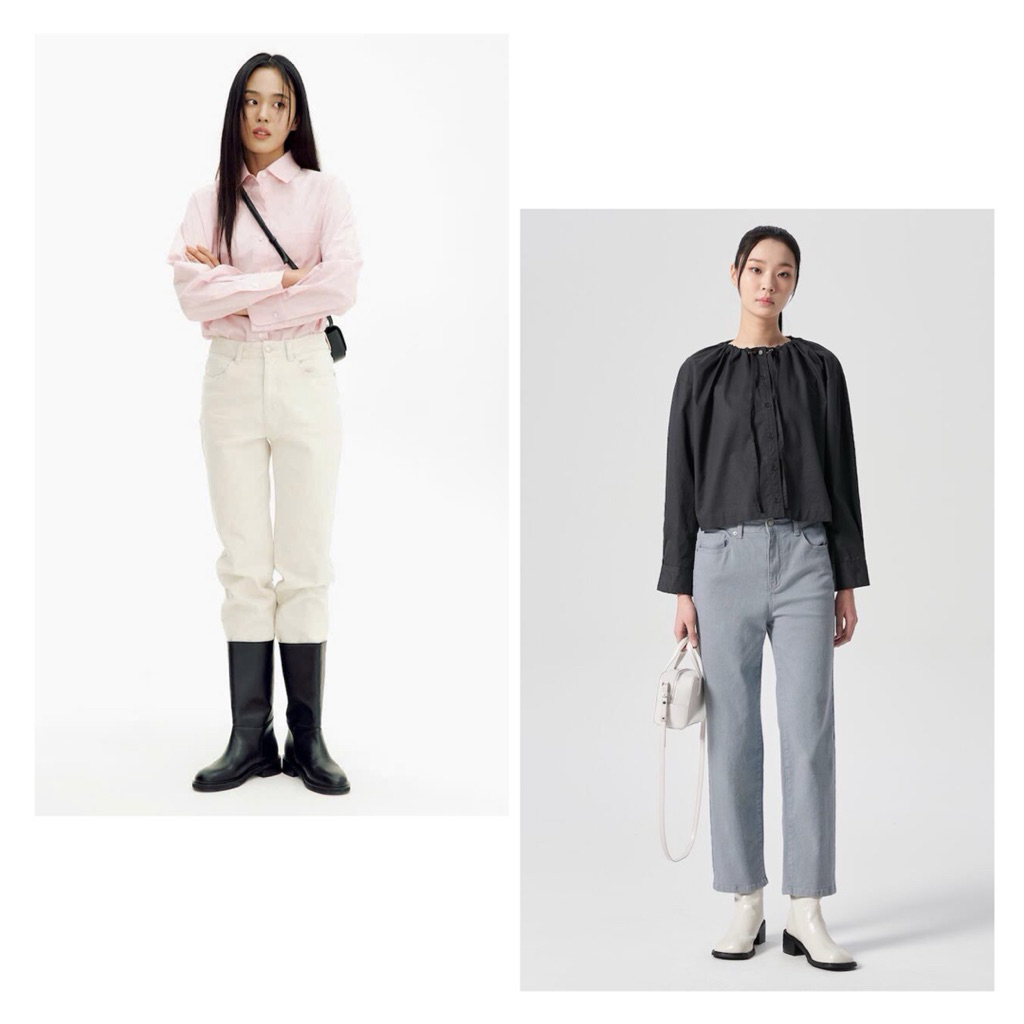 Quần jean ống đứng 8Seconds xuất xịn