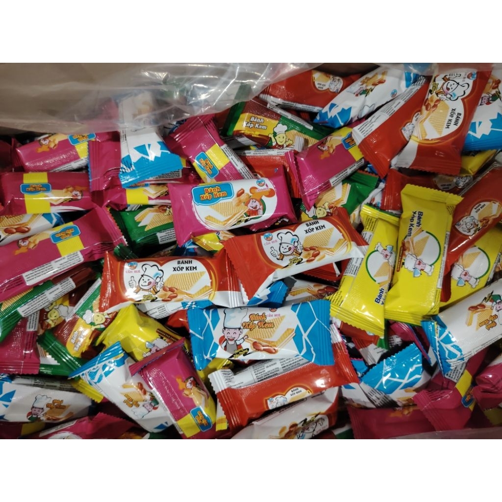 Bánh Xốp Vị Đậu Phộng Cẩm Huê Xá Kg - Giòn Xốp Thơm Ngon