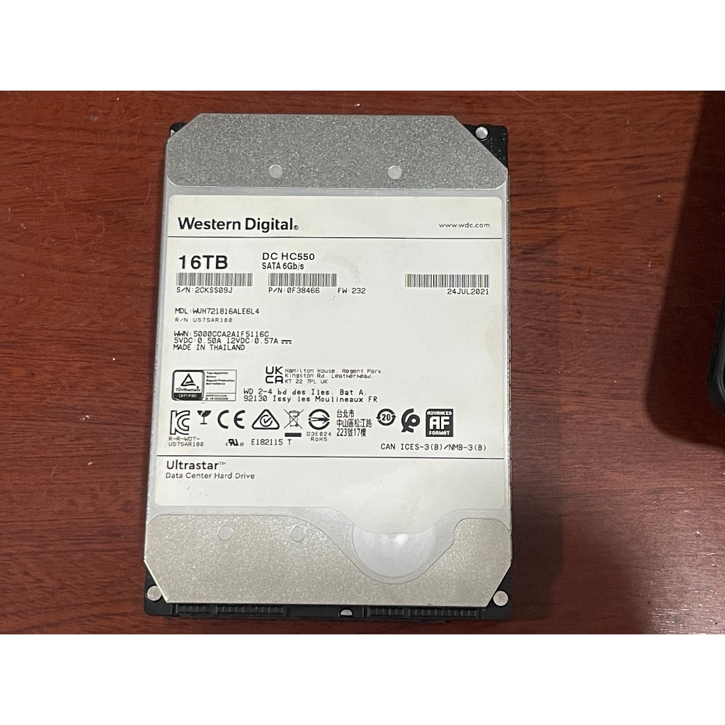 Ổ Cứng HDD WD Ultrastar 16TB