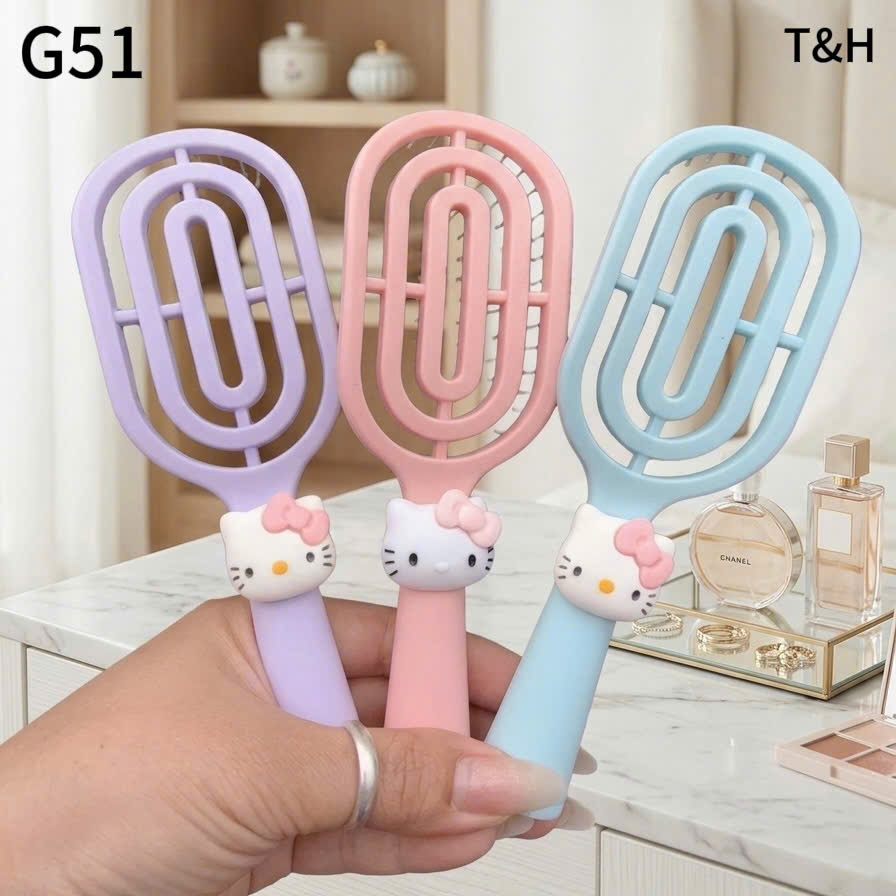G51: Lược dọc rỗng kitty