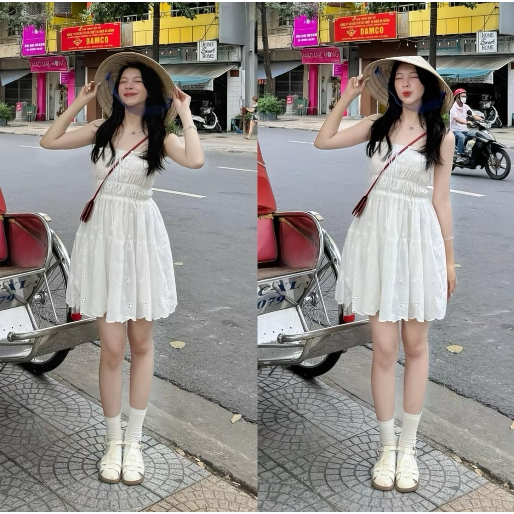 Đầm babydoll oldschool.cloth