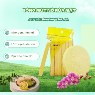 COMBO 5GÓI BÔNG MÚT NỞ RỬA MẶT CÁ NHÂN – BÔNG NỞ LÀM SẠCH DA – DÙNG MỘT LẦN CHO SPA & CÁ NHÂN