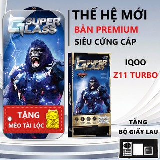 Kính cường lực Premium IQoo Z11 Turbo siêu bền, cứng cáp, bảo vệ màn hình toàn diện-Pancase