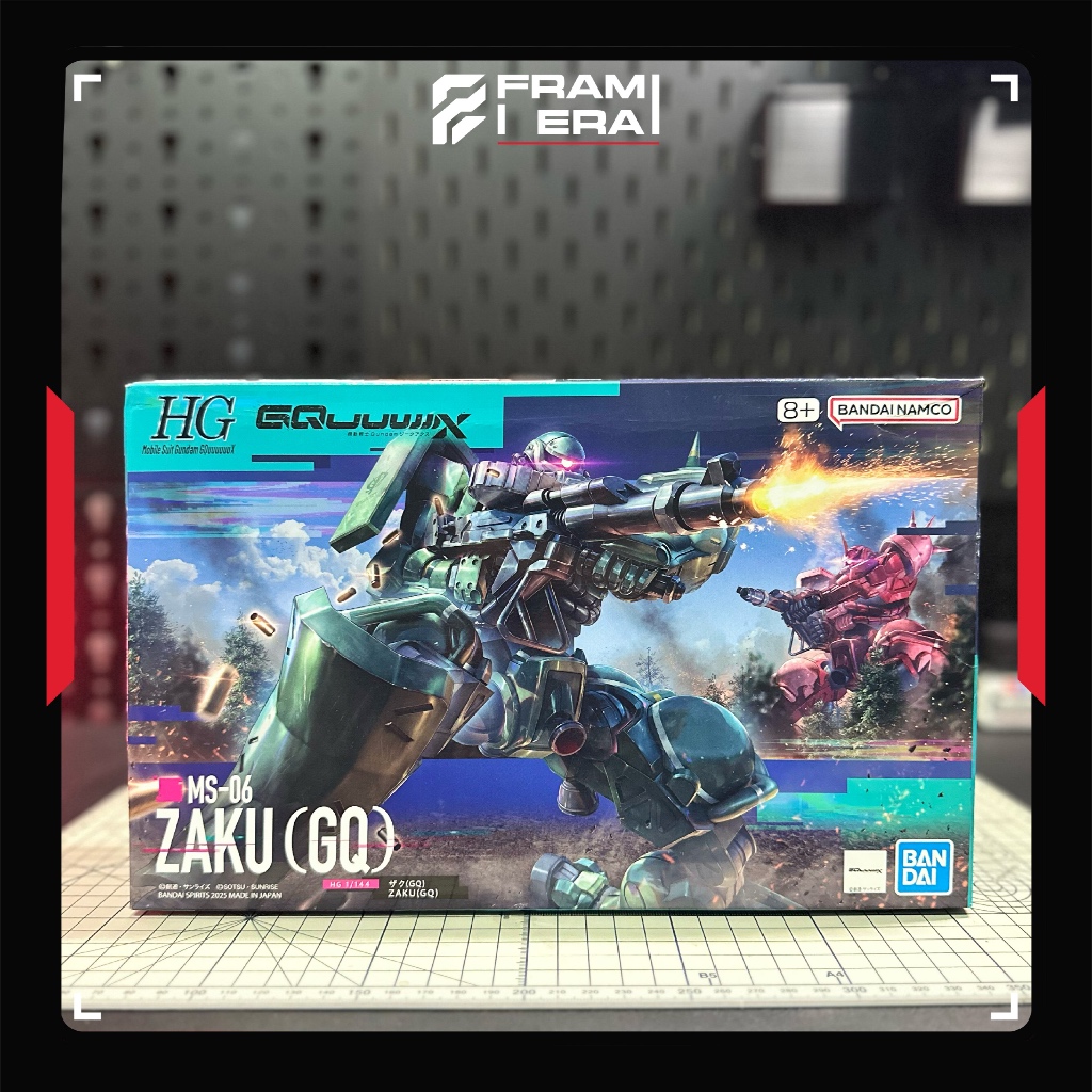 Mô Hình Lắp HG 1/144 MS-06 Zaku (GQ) | Gunpla Bandai Chính Hãng