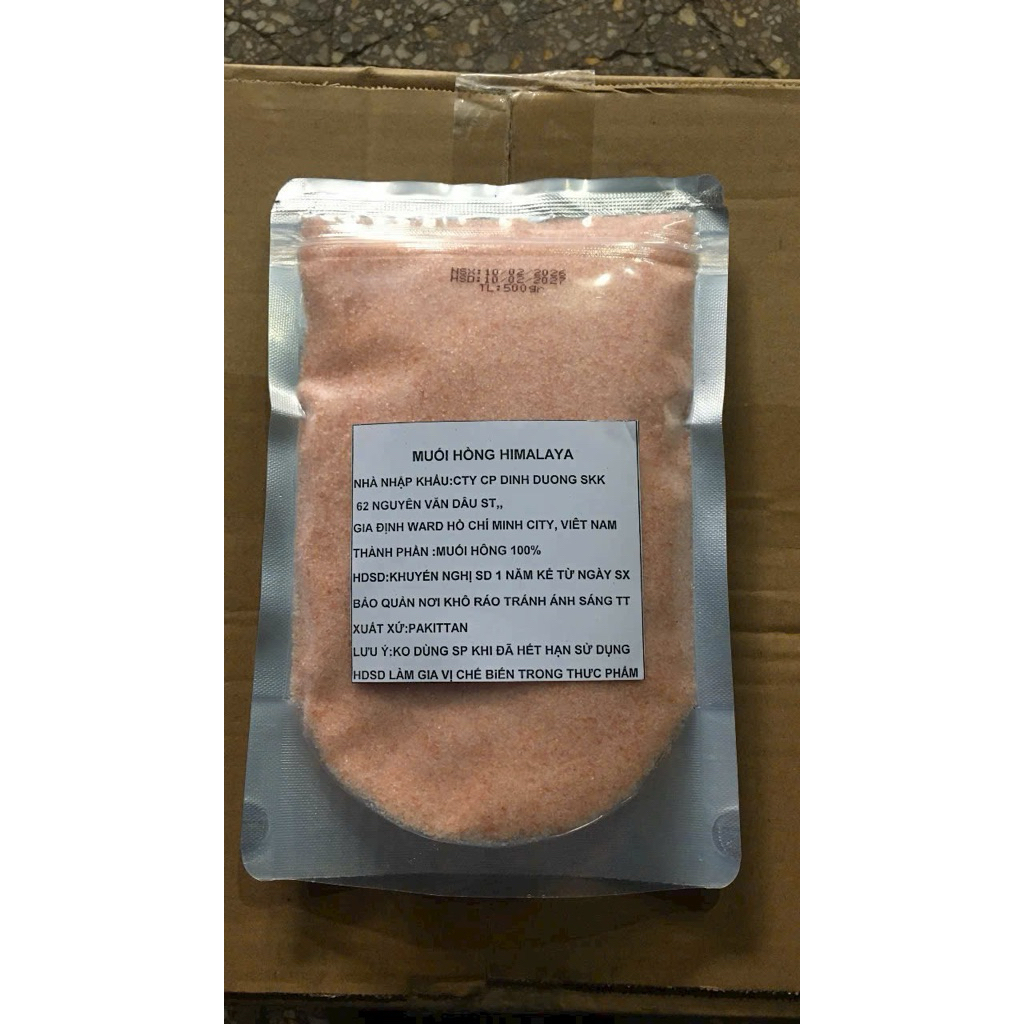 MUỐI HỒNG làm cafe muối, kem cheese gói 500G
