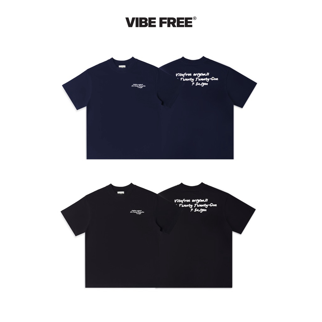 ÁO THUN GRAPHIC TEE VIBEFREE 100% COTTON DÀY CAO CẤP