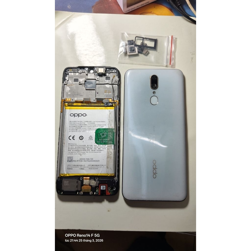 XÁC KHÔNG MAIN OPPO F11 CŨ (MÀN HỎNG)