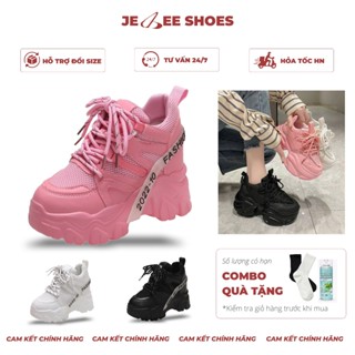 Jebee Shoes - Giày thể thao nữ tăng chiều cao 11 phân siêu nhẹ phong cách cá tính bản cao cấp - JB17