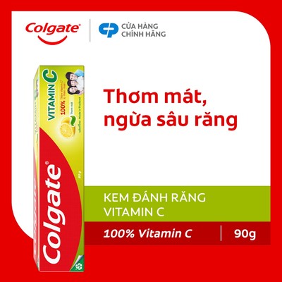 [HB gift] Kem đánh răng Colgate vitamin C 90g