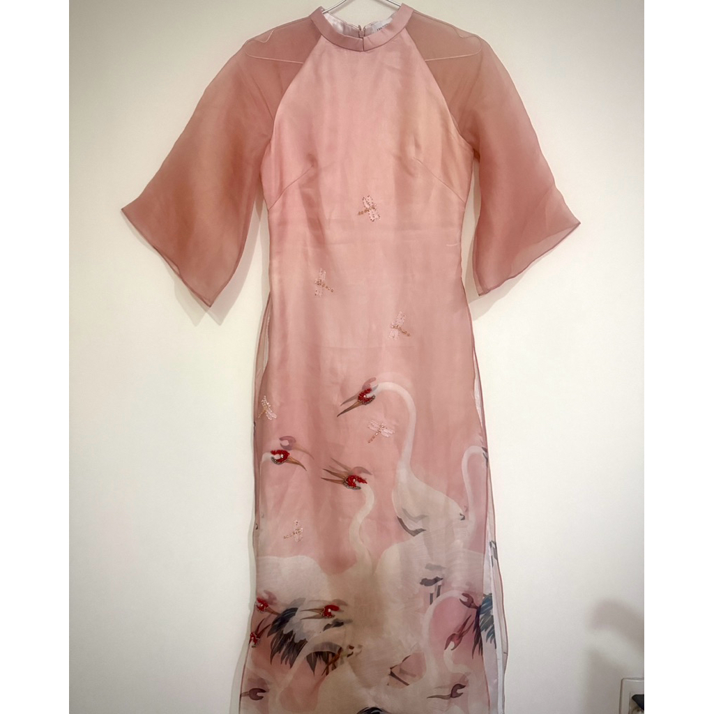 Thanh lý áo dài Linn Design Size S (kèm quần)