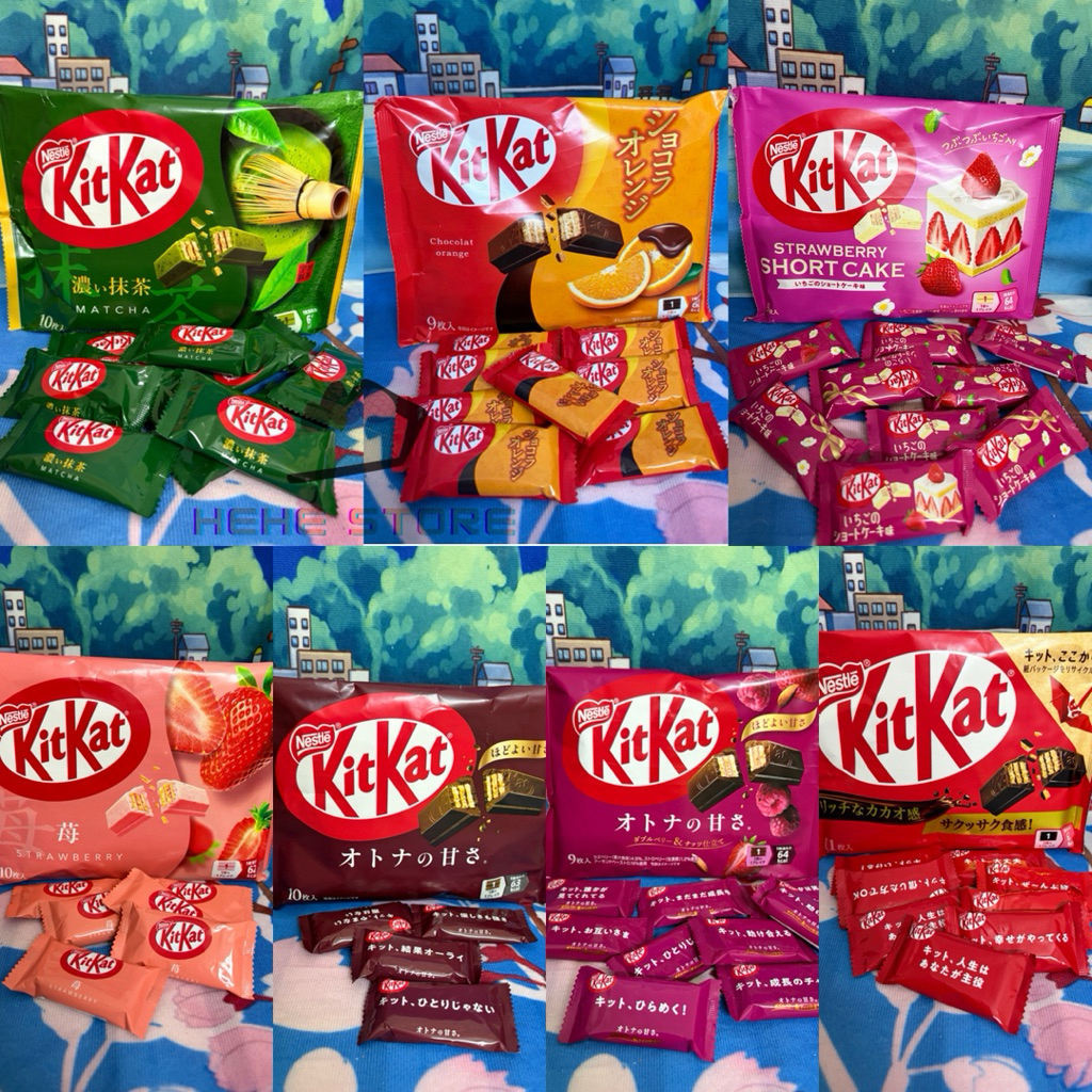 HƠN 20 VỊ SOCOLA KITKAT Nhật Bản
