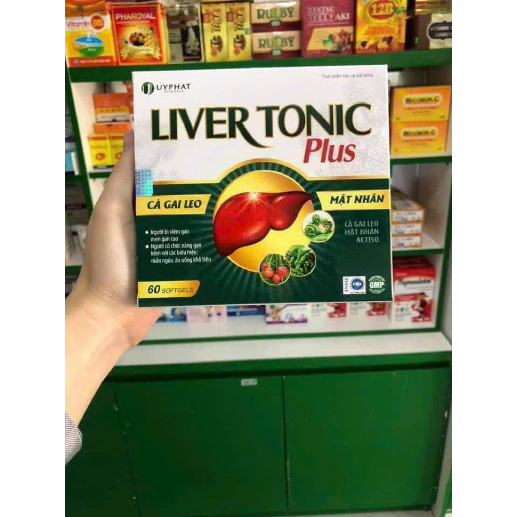 GIẢI ĐỘC GAN LIVER TONIC PLUS-GIẢI PHÁP BẢO VỆ GAN HIỆU QUẢ-AN TOÀN🌸🌸